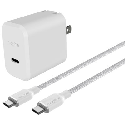 Mophie 30W Fast-Charging USB-C Wall Charger (409913196) - White Great Charger