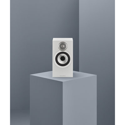 Bowers & Wilkins 607 S3 Bookshelf Speaker - Pair - White | Best