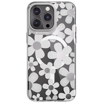 Image of SwitchEasy Artist Fitted Hard Shell Case with MagSafe for iPhone 15 Pro Max - Fleur