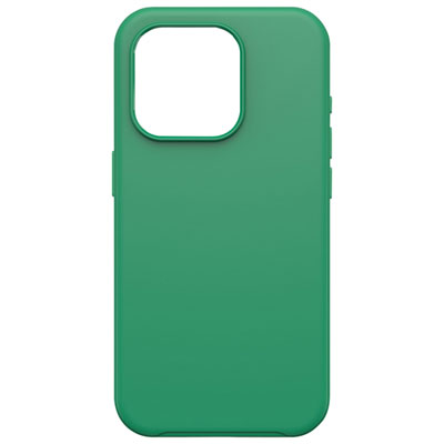 OtterBox Symmetry Fitted Hard Shell Case with MagSafe for iPhone 15 Pro - Green Juice