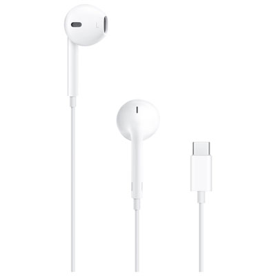 Image of Apple EarPods Earbuds with USB-C Connector - White