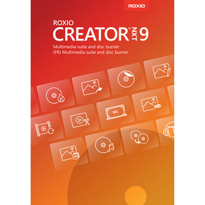 Image of Roxio Creator NXT 9 for Canada - 1 User - 2 Devices - Digital Download