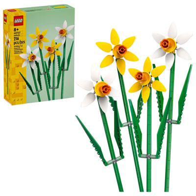 Image of LEGO Flowers: Daffodils - 216 Pieces (40747)