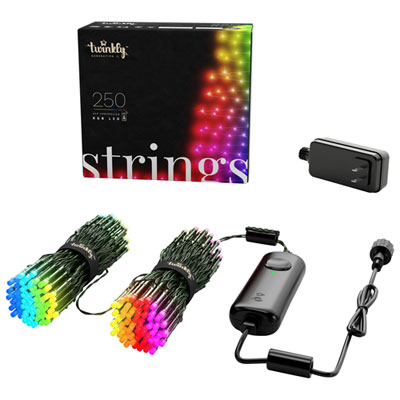 Image of Twinkly Strings Smart RGB LED Lights - 250 Lights