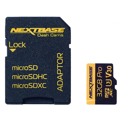 Image of Nextbase 32GB U3 microSD Memory Card