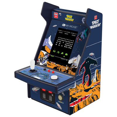Image of dreamGEAR My Arcade Space Invaders Micro Player Pro 6.75   Mini Arcade Machine