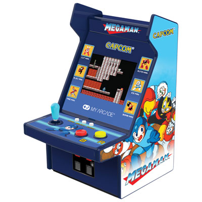 Image of dreamGEAR My Arcade Mega Man 6-in-1 Micro Player Pro 6.75   Mini Arcade Machine
