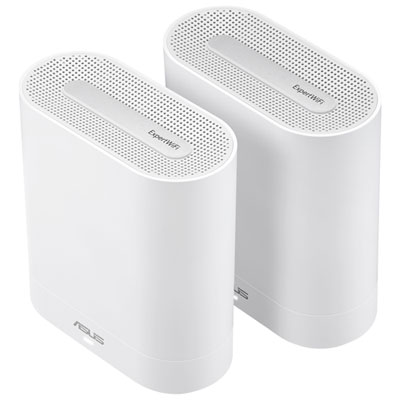 Image of ASUS ExpertWiFi Whole Home Mesh Wi-Fi 6 System - 2 Pack - White