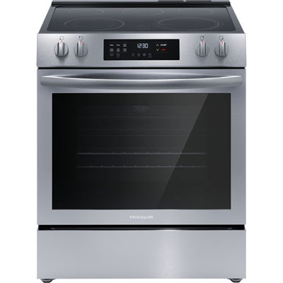"Open Box - Frigidaire 30"" 5.3 Cu. Ft. Freestanding Electric Range (FCFE308CAS) - Stainless Steel - Perfect Condition"