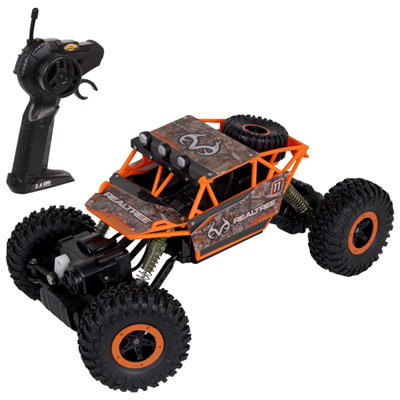 NKOK Realtree RC Rock Crawler 1/16 Scale (81611) - Green/Orange