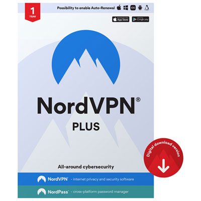 Image of NordVPN Plus (PC/Mac) - 1 Year - Digital Download
