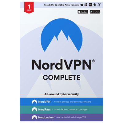 Image of NordVPN Complete (PC/Mac) - 1 Year