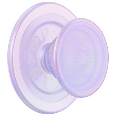 PopGrip for MagSafe Round with Adapter Ring - Opalescent Clear Love!!