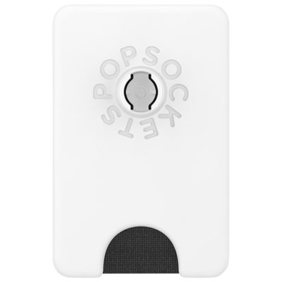 Portefeuille À Prise Extensible Et Support Universel Magsafe Popwallet+ (Plus) De Popsockets - Blanc/transparent I love this wallet