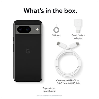 Koodo Google Pixel 8 256GB - Obsidian - Select Tab Plan | Best Buy