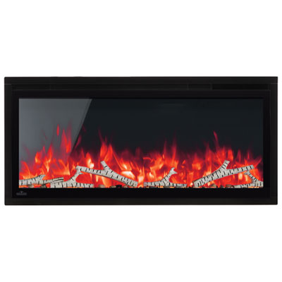 Napoleon Entice 42" Wall-Hanging Electric Fireplace - 5000 BTU - Black Awesome fireplace!!!