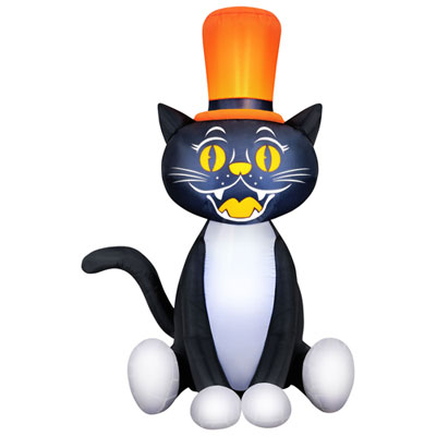 Image of Occasions Halloween 5 Ft. Inflatable Black Cat
