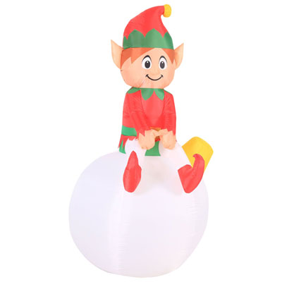 Image of Occasions Christmas 5 Ft. Inflatable Elf Ornament