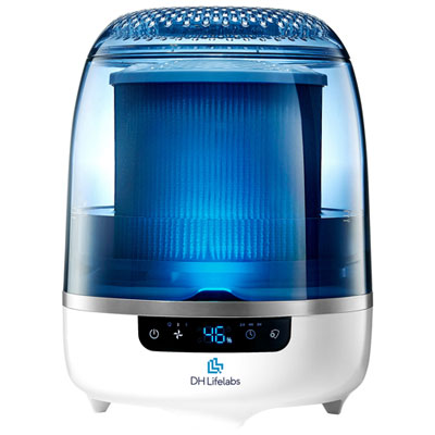 Image of DH Lifelabs Aaira + Humidifier HOCl Dry Air Purifier - Blue