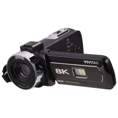 Vivitar DVR8K 8K Pro SD Flash Memory Camcorder - Only at Best Buy I use my camera for my podcast