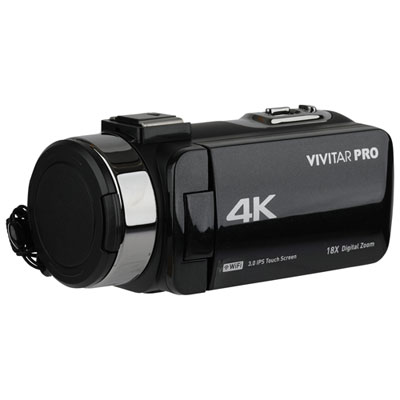 Vivitar DVR4K 4K Pro SD Flash Memory Camcorder - Only at Best Buy This would also be great for using to do YouTube videos, as it is very sturdy and lightweight