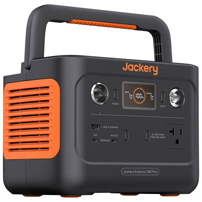 Jackery Explorer 280+ Portable Power Station - 300 Watts - Only at Best Buy