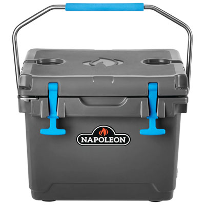 Image of Napoleon 15L Cooler Box with Bottle Opener - Grey