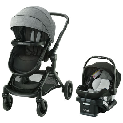 Image of Graco Modes Nest Travel System with SnugRide SnugLock 35 Elite Infant Car Seat - Nico