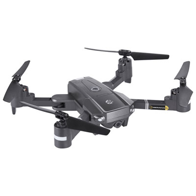 Image of Vivitar Skyhawk Video RC Plane / Toy Drone with Camera & Controller - Black - Only at Best Buy