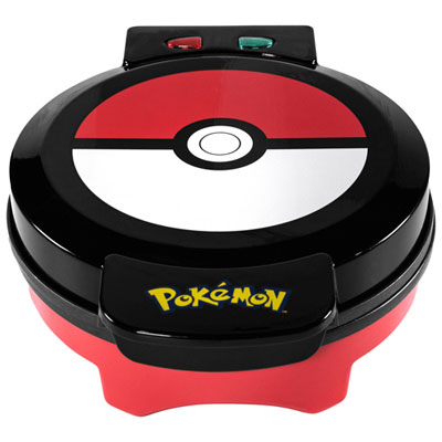 Image of Uncanny Brands Pokémon Pokeball Waffle Maker