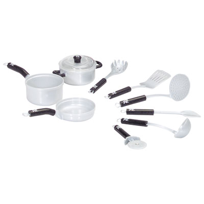 Image of Theo Klein Toy 9-Piece Pots & Pans Set