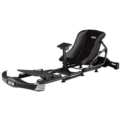 Uni Next Level Racing Go Kart Simulator Cockpit Plus Frame - Black 