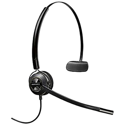 HP Poly EncorePro 540 Over-Ear Wired Headset - Black