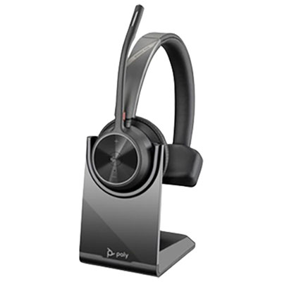 HP Poly Voyager 4310-M On-Ear Bluetooth Headset - Black