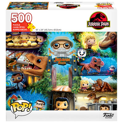 Image of Funko Pop Jurassic Park Puzzle - 500 Pieces