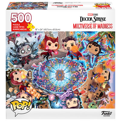 Image of Funko Pop Marvel Dr. Strange In The Multiverse of Madness Puzzle - 500 Pieces