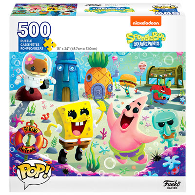 Image of Funko Pop SpongeBob SquarePants Puzzle - 500 Pieces