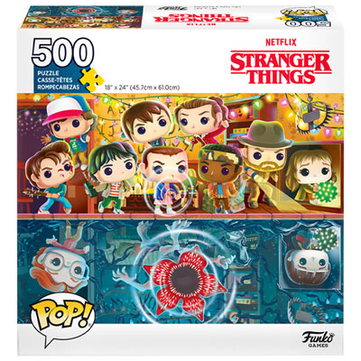Image of Funko Pop Stranger Things Puzzle - 500 Pieces
