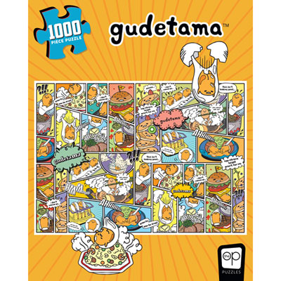 Image of USAopoly Gudetama: Amazing Egg-Ventures Puzzle - 1000 Pieces