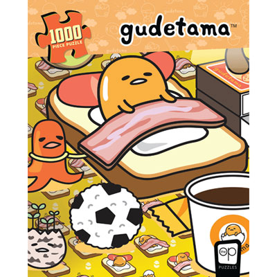 USAopoly Gudetama: Work From Bed Puzzle - 1000 Pieces