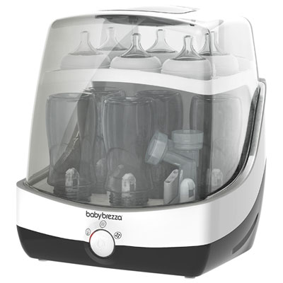 Stérilisateur Sécheur Ultrarapide De Baby Brezza - Blanc/noir Best Sterilizer/Drier