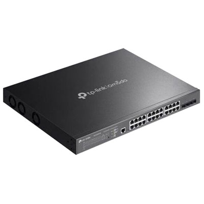 Commutateur Ethernet Intelligent L2+ Tp-Link Omada À 24 Ports 10/100 Mb/s Et 4 Ports Gigabit (Tl-Sg3428Xpp-M2)