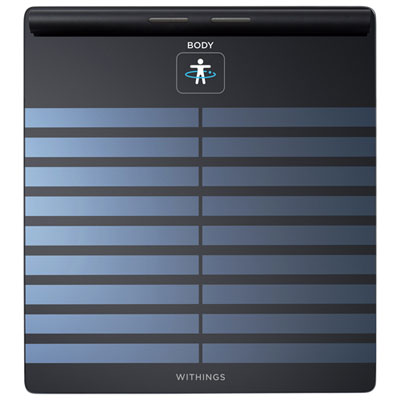 Image of Withings Body Segment Wi-Fi/Bluetooth Smart Scale - Connected Health Station - Black
