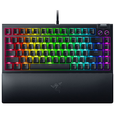 Image of Razer BlackWidow V4 Wired Backlit Mechanical Gaming Keyboard