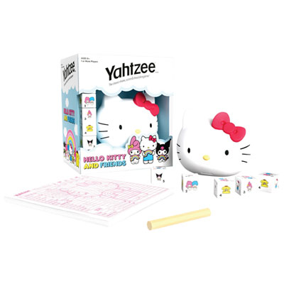 Image of YAHTZEE: Hello Kitty and Friends Board Game - English