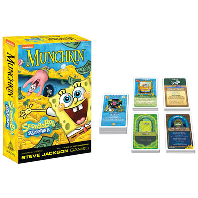 Image of Munchkin: SpongeBob SquarePants Card Game - English