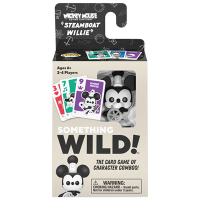 Something Wild Steamboat Willie Card Game - English