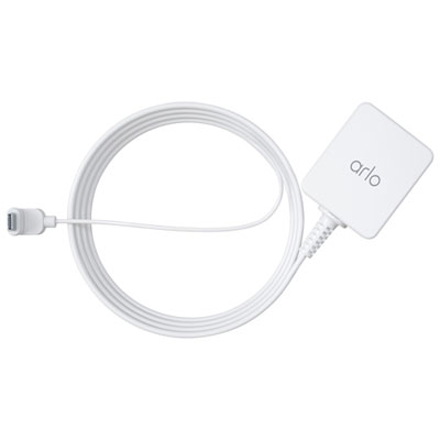 Arlo Essential 7.62m (25ft) Outdoor Magnetic Charging Cable - White 