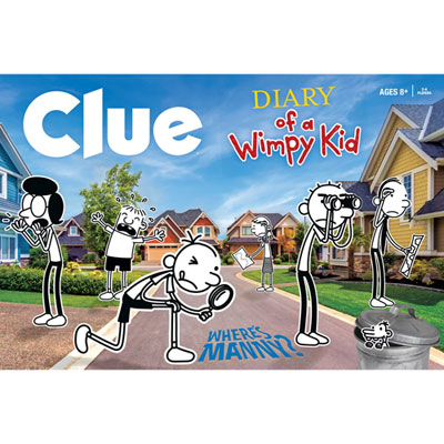 Image of Clue: Diary of a Wimpy Kid Board Game - English