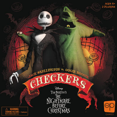 Image of Checkers: Disney Tim Burton's The Nightmare Before Christmas Board Game